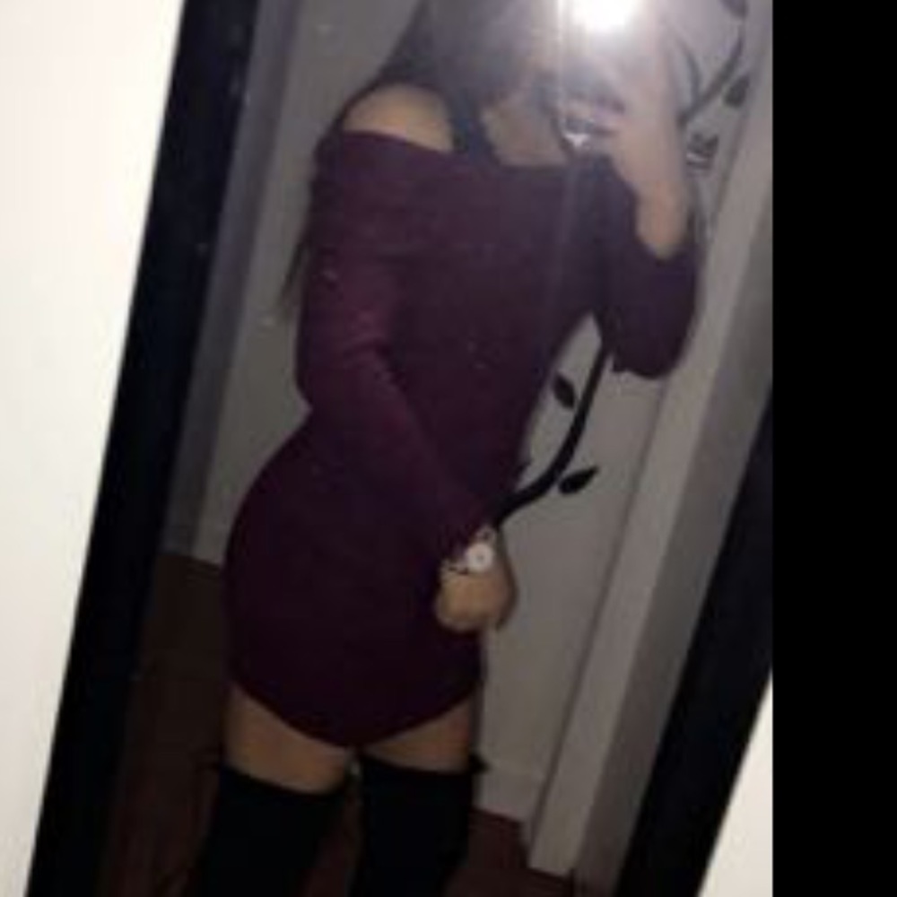 Off the shoulder dress